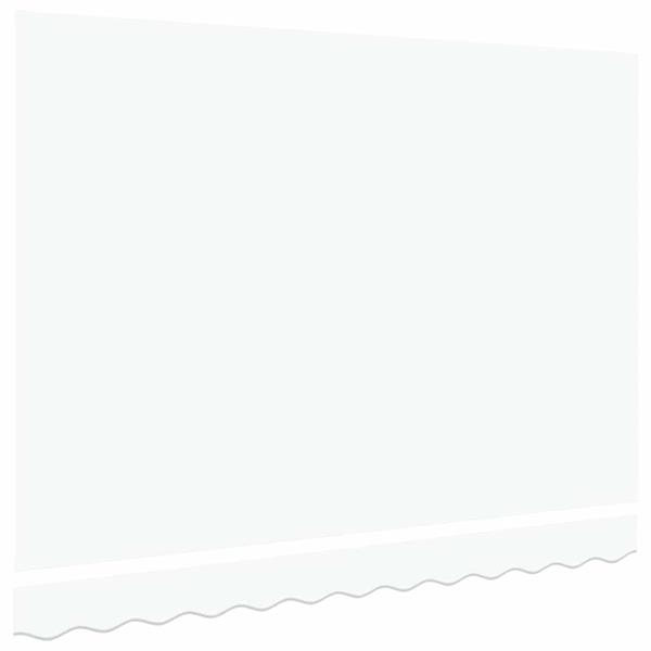 Grote foto vidaxl vervangingsdoek voor zonnescherm wit 350 x 250 cm canvas tuin en terras overige tuin en terras