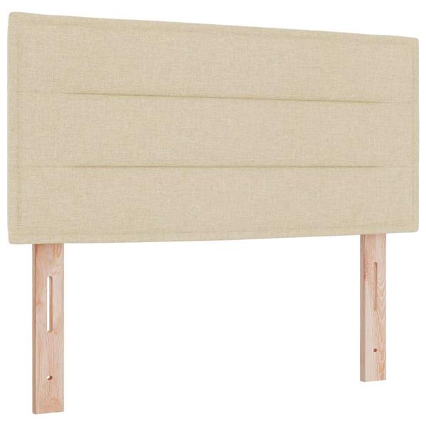 Grote foto vidaxl hoofdbord anders met hoofdeinde cr me 80 cm stof antiek en kunst stoelen en banken