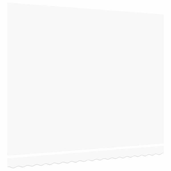 Grote foto vidaxl vervangingsdoek voor zonnescherm wit 400 350 cm canvas tuin en terras overige tuin en terras