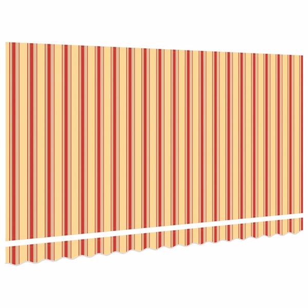 Grote foto vidaxl vervangingsdoek voor zonnescherm multikleur 400 x 200 cm canvas tuin en terras overige tuin en terras