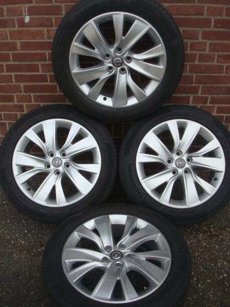 Grote foto 18 inch originele opel berlin antara of capriva auto onderdelen banden en velgen