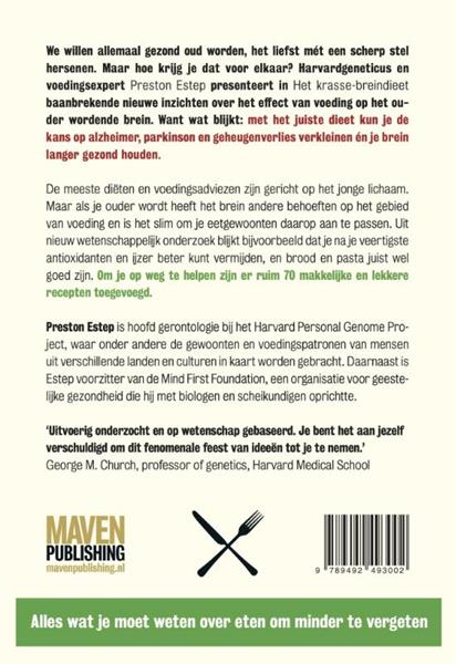 Grote foto het krassebreindieet boeken gezondheid en voeding