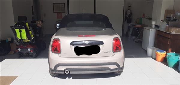 Grote foto mini cooper cabrio aut stromae side walk auto mini
