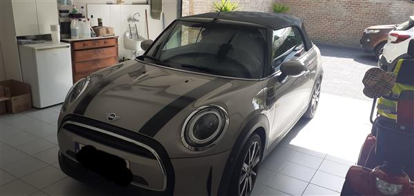 Grote foto mini cooper cabrio aut stromae side walk auto mini