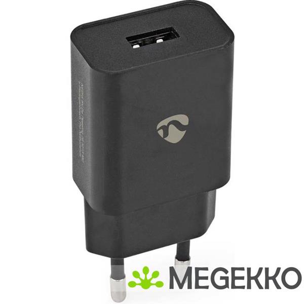 Grote foto nedis wandlader 2 4 a 1 uitgang usb a zwart computers en software overige