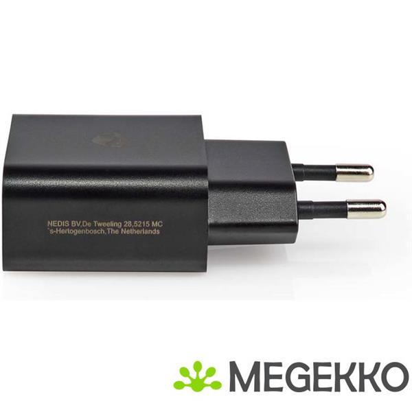 Grote foto nedis wandlader 2 4 a 1 uitgang usb a zwart computers en software overige