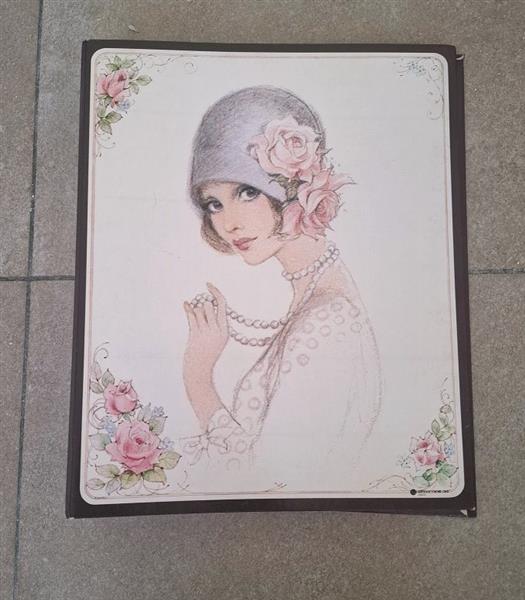 Grote foto vintage ringmap van miss lady 1975 verzamelen retro