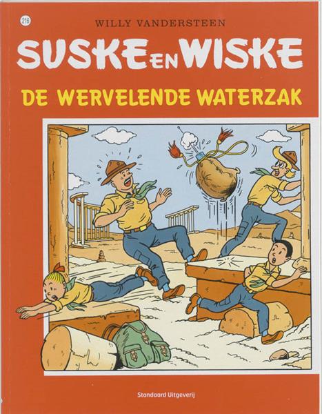 Grote foto de wervelende waterzak suske en wiske 216 boeken stripboeken