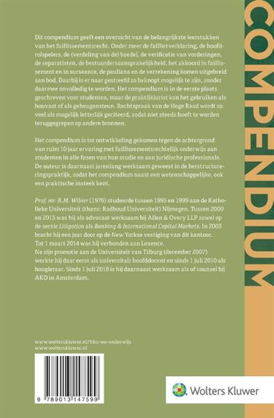Grote foto compendium van het nederlands faillissementsrecht boeken wetenschap
