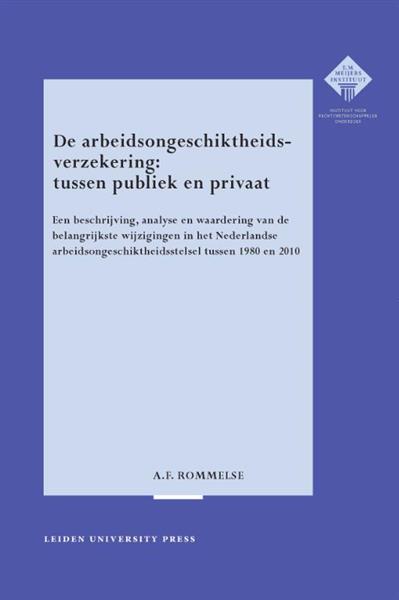 Grote foto de arbeidsongeschiktheidsverzekering boeken politiek en maatschappij