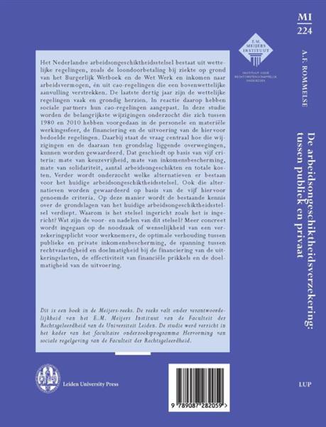 Grote foto de arbeidsongeschiktheidsverzekering boeken politiek en maatschappij