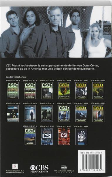 Grote foto csi boeken thrillers