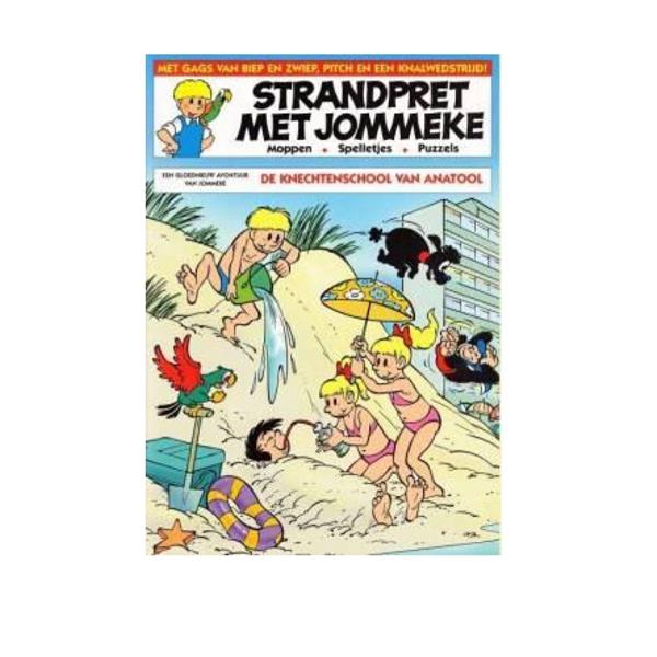 Grote foto strandpret met jommeke jommeke maxiboeken 25 boeken stripboeken