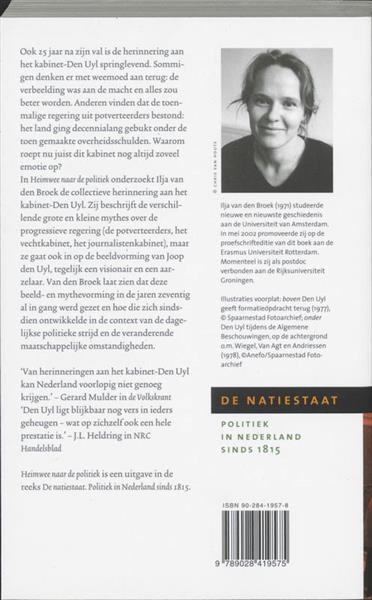 Grote foto heimwee naar de politiek de natiestaat boeken politiek en maatschappij