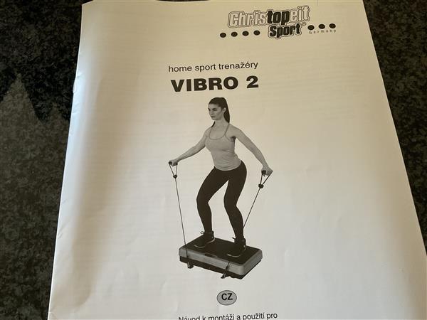 Grote foto trilplaat vibro 2 sport en fitness yoga en pilates