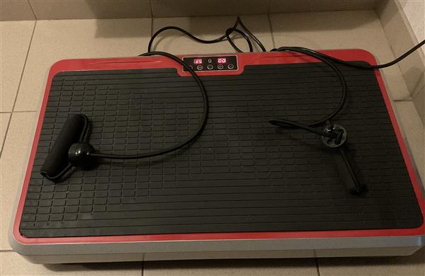 Grote foto trilplaat vibro 2 sport en fitness yoga en pilates