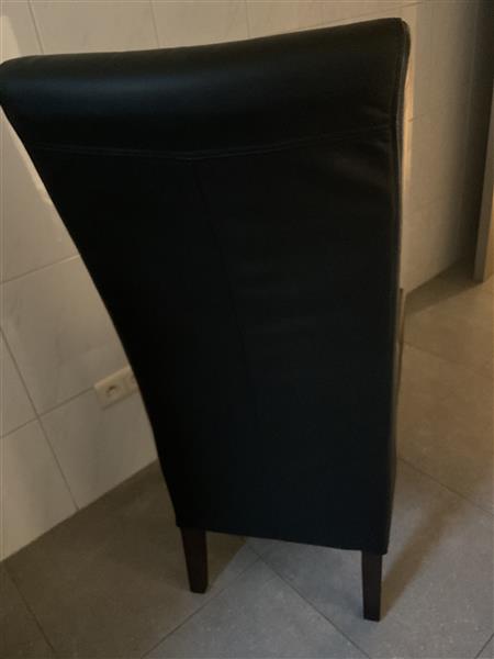 Grote foto lederen stoelen huis en inrichting stoelen