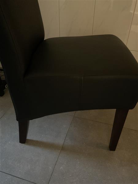 Grote foto lederen stoelen huis en inrichting stoelen