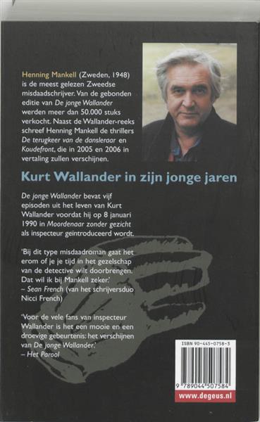 Grote foto de jonge wallander inspecteur wallander reeks boeken detectives