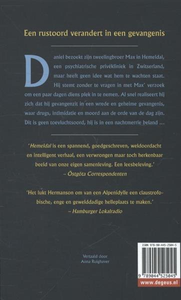 Grote foto hemeldal de geus spanning boeken thrillers