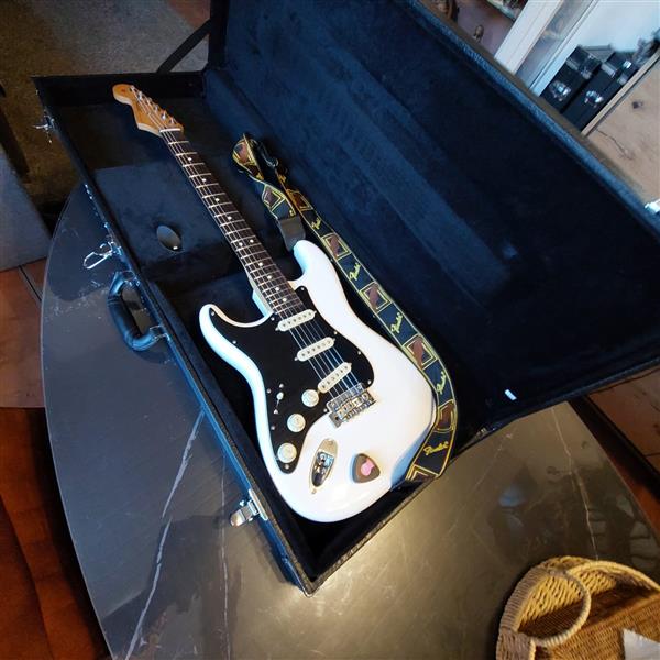 Grote foto fender player ii lh linkshandig polar white muziek en instrumenten gitaren elektrisch