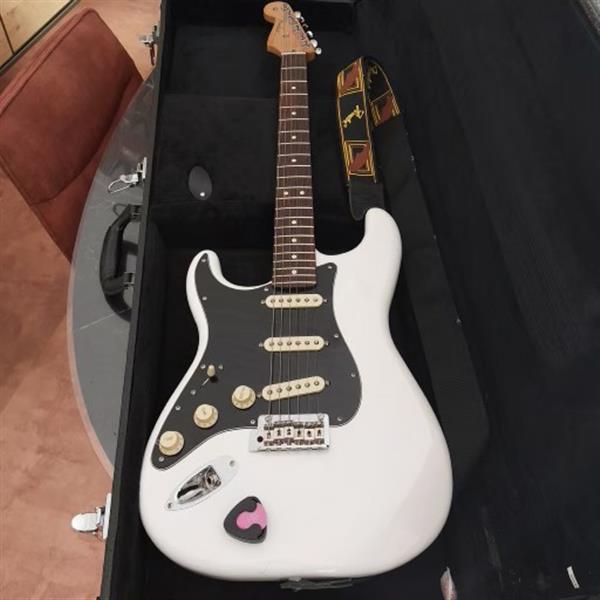Grote foto fender player ii lh linkshandig polar white muziek en instrumenten gitaren elektrisch