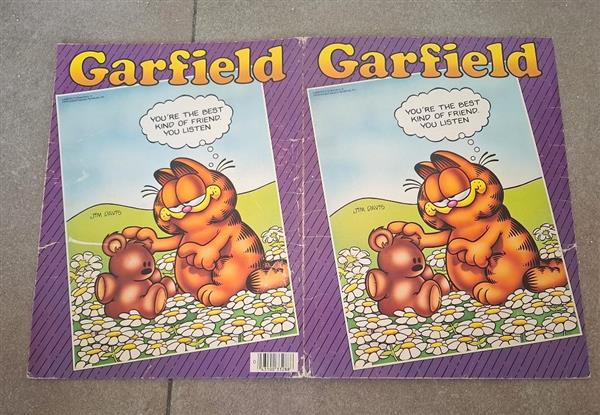 Grote foto 3 vintage mappen van garfield 1978 verzamelen stripfiguren