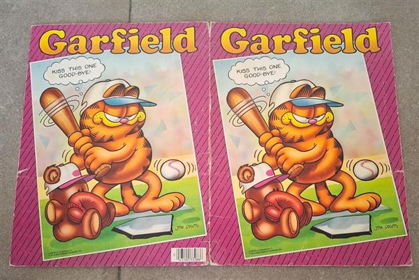 Grote foto 3 vintage mappen van garfield 1978 verzamelen stripfiguren