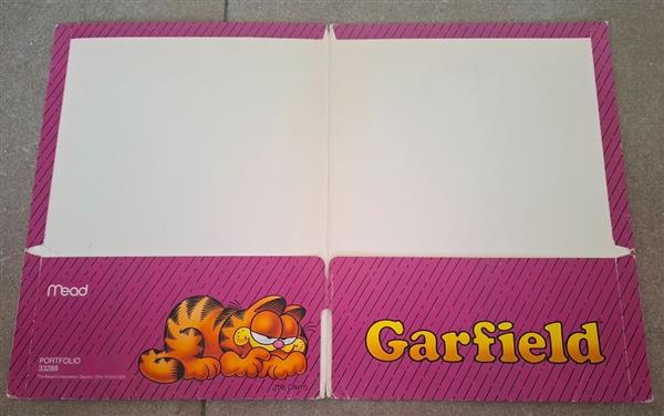 Grote foto 3 vintage mappen van garfield 1978 verzamelen stripfiguren