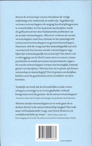 Grote foto over de grenzen van disciplines boeken politiek en maatschappij