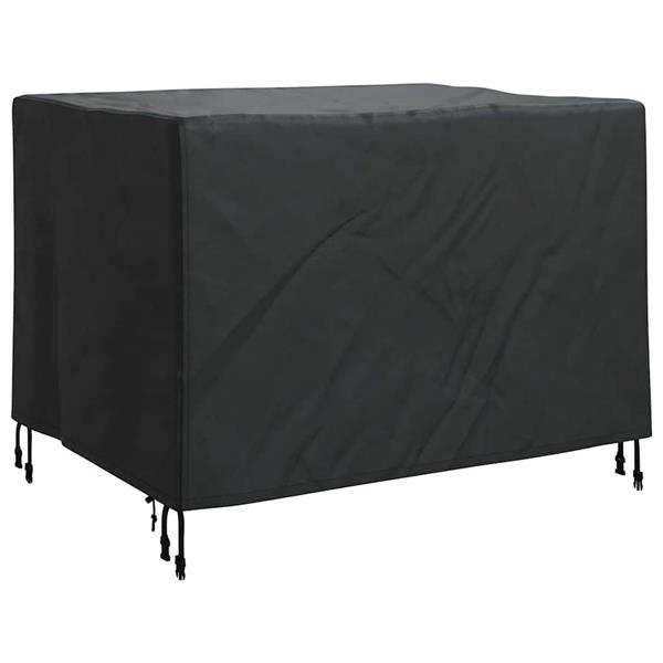 Grote foto vidaxl buitenmeubelhoes zwart 110 x 84 x 70 cm 600d oxford stof tuin en terras tuinmeubelen