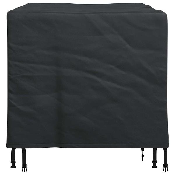 Grote foto vidaxl buitenmeubelhoes zwart 110 x 84 x 70 cm 600d oxford stof tuin en terras tuinmeubelen