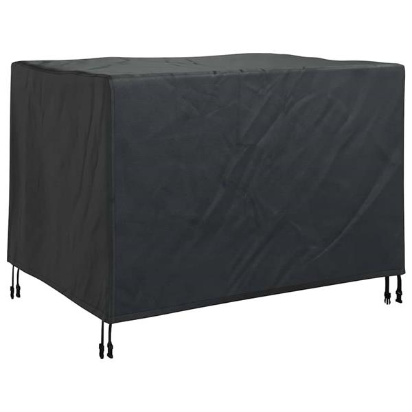 Grote foto vidaxl buitenmeubelhoes zwart 110 x 84 x 70 cm 600d oxford stof tuin en terras tuinmeubelen