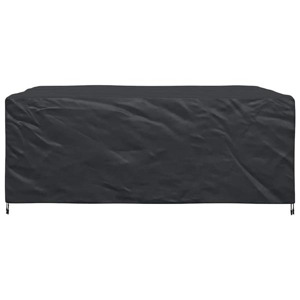 Grote foto vidaxl hoes voor tuinmeubelen zwart 250 x 210 x 90 cm 420d tuin en terras tuinmeubelen