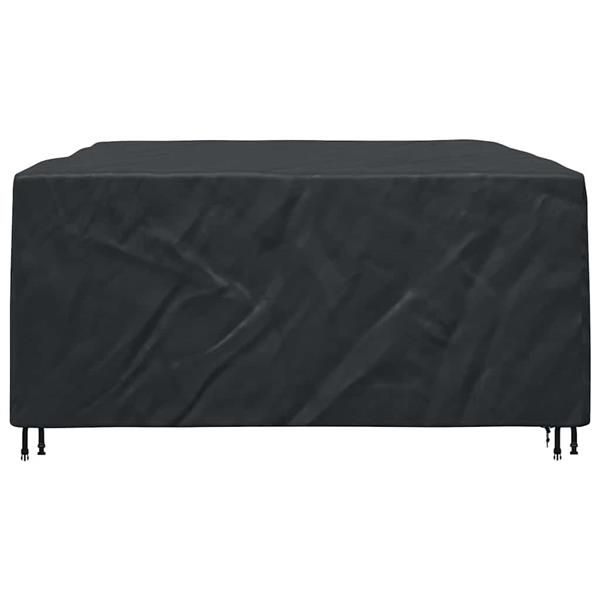 Grote foto vidaxl hoes voor tuinmeubelen zwart 250 x 210 x 90 cm 420d tuin en terras tuinmeubelen