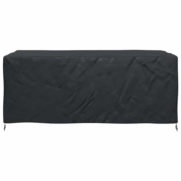 Grote foto vidaxl hoes voor tuinmeubelen zwart 240 x 110 x 70 cm 420d tuin en terras tuinmeubelen