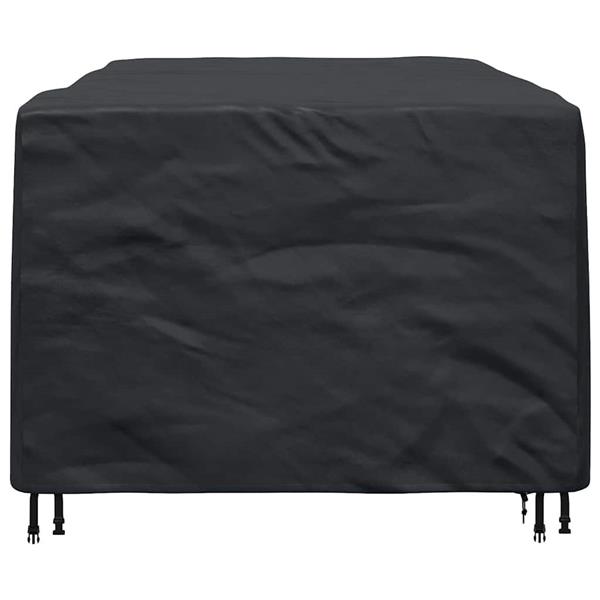 Grote foto vidaxl hoes voor tuinmeubelen zwart 240 x 110 x 70 cm 420d tuin en terras tuinmeubelen