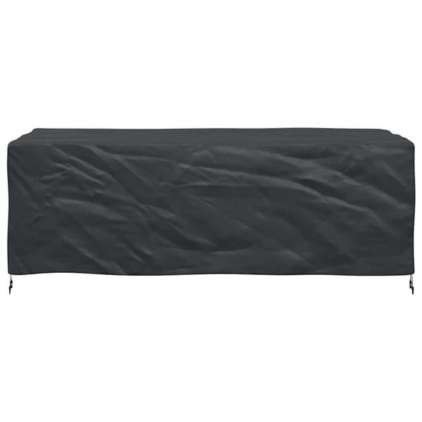 Grote foto vidaxl hoes voor tuinmeubelen zwart 229 x 113 x 73 cm 600d tuin en terras tuinmeubelen