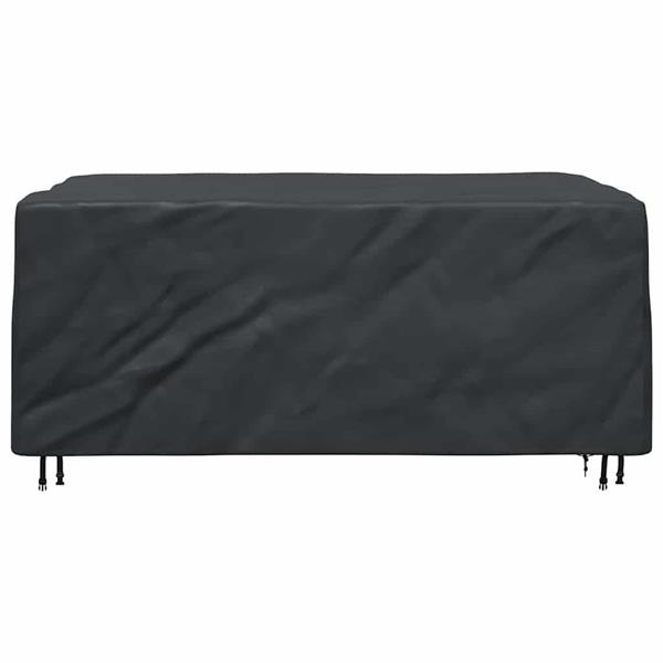 Grote foto vidaxl hoes voor tuinmeubelen zwart 220 x 150 x 85 cm 210d tuin en terras tuinmeubelen
