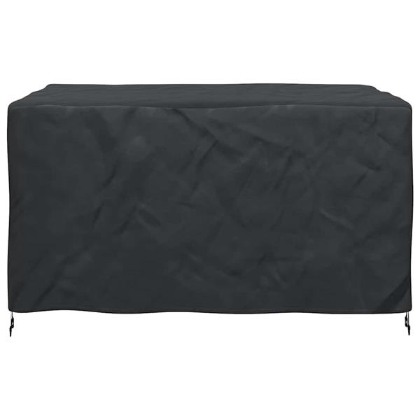 Grote foto vidaxl hoes voor tuinmeubelen zwart 180 x 140 x 90 cm 600d tuin en terras tuinmeubelen