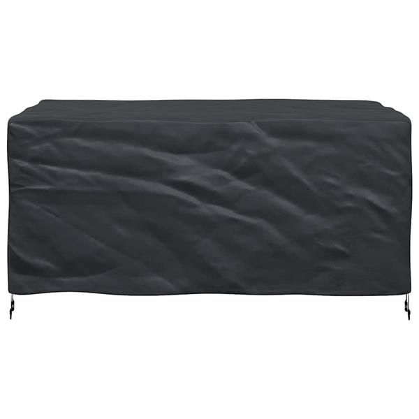 Grote foto vidaxl hoes voor tuinmeubelen zwart 172 x 113 x 73 cm 600d tuin en terras tuinmeubelen