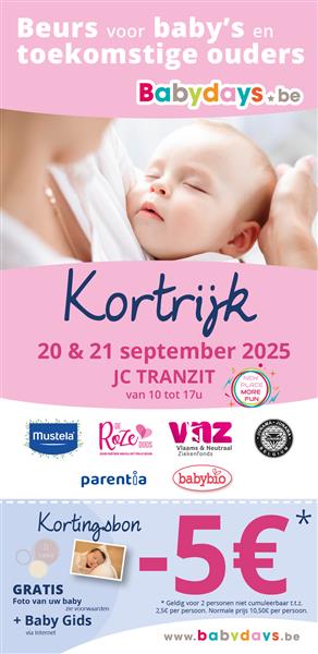 Grote foto babydays kortrijk 20 21 september 2025 kinderen en baby kinderwagens
