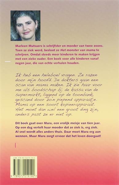 Grote foto het monster van mama boeken jeugd 13 jaar en ouder