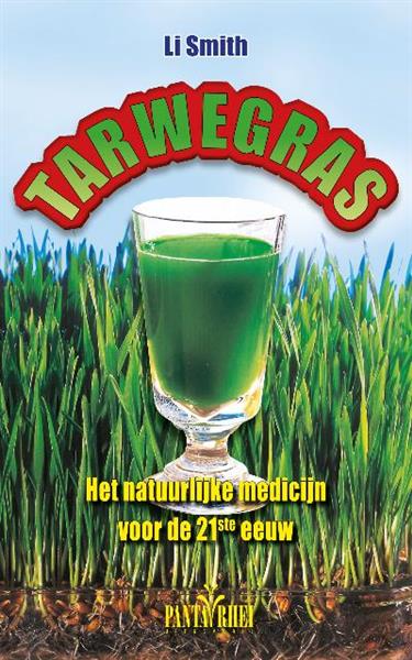 Grote foto tarwegras boeken gezondheid en voeding