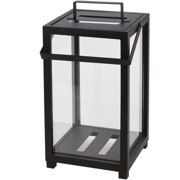 Grote foto luxe wandklok zwart 30cm huis en inrichting klokken