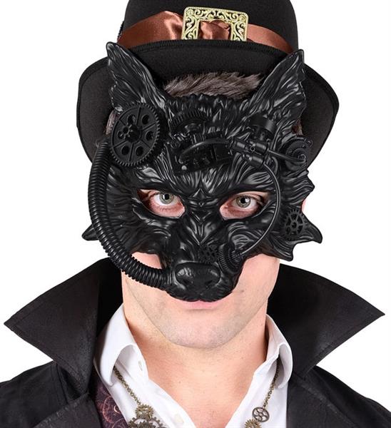 Grote foto wolf masker zwart verzamelen overige verzamelingen