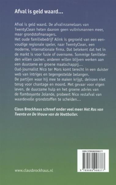 Grote foto de zaak groen boeken thrillers