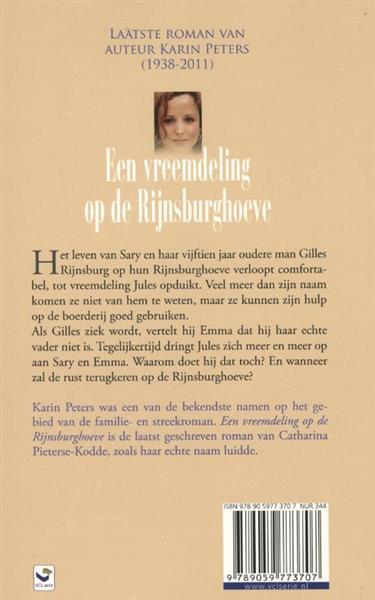 Grote foto een vreemdeling op de rijnsburghoeve vcl serie boeken overige boeken