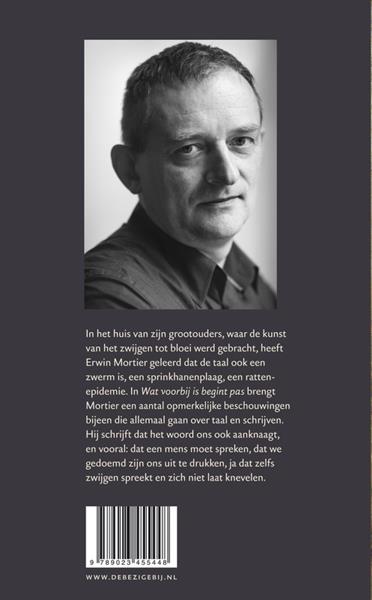 Grote foto wat voorbij is begint pas boeken literatuur