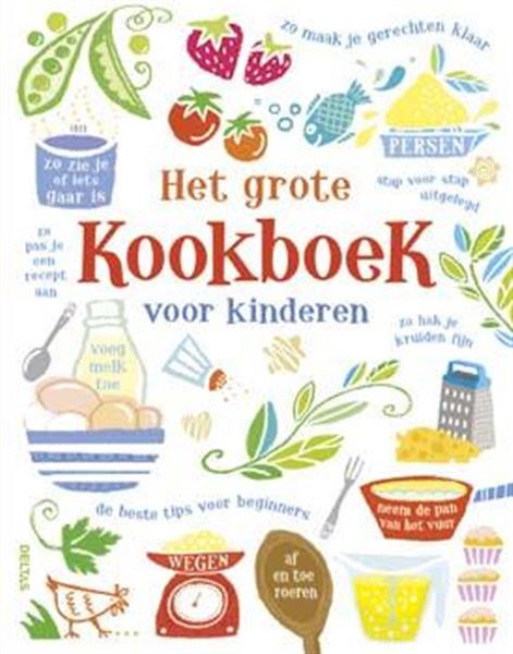 Grote foto het grote kookboek voor kinderen boeken overige boeken
